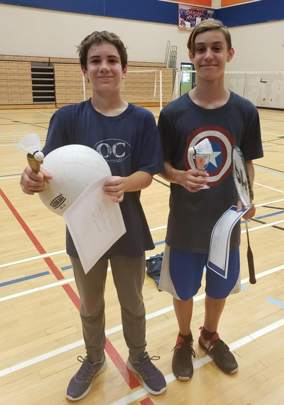 Gagnants badminton